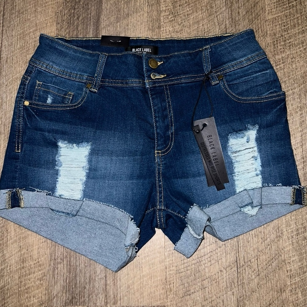 Black Label Jean Shorts
